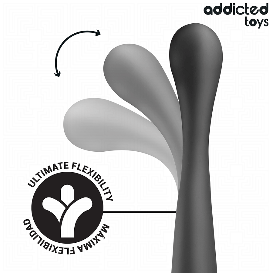 ADDICTED TOYS - DUBBELE SILICONEN ANALE MASSAGER 22,5 CM