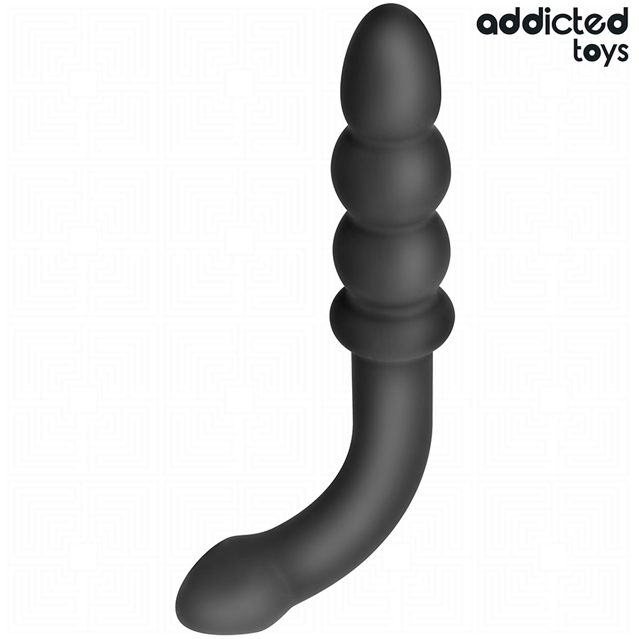 ADDICTED TOYS - DUBBELE SILICONEN ANALE MASSAGER 16,5 CM