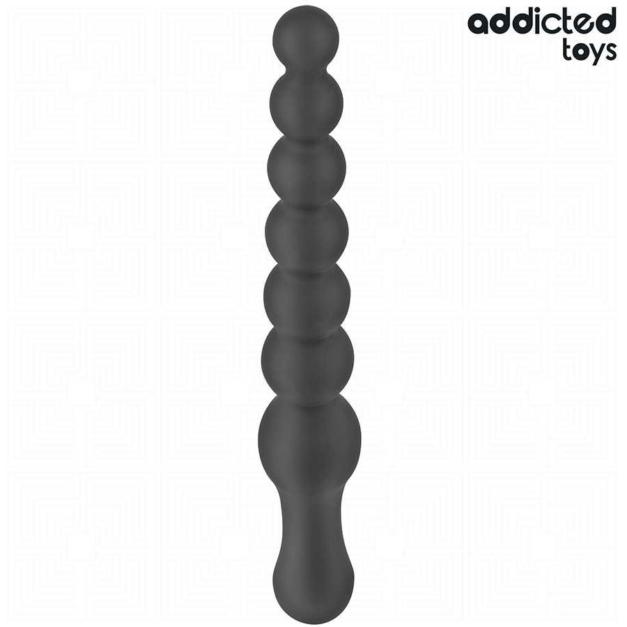 ADDICTED TOYS - DUBBELE SILICONEN ANALE MASSAGER 24 CM