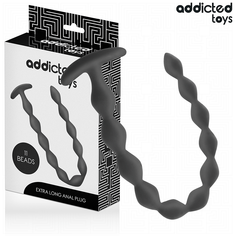 ADDICTED TOYS - ANALE ROZENKRANS 27 CM EXTRA LANGE SILICONEN