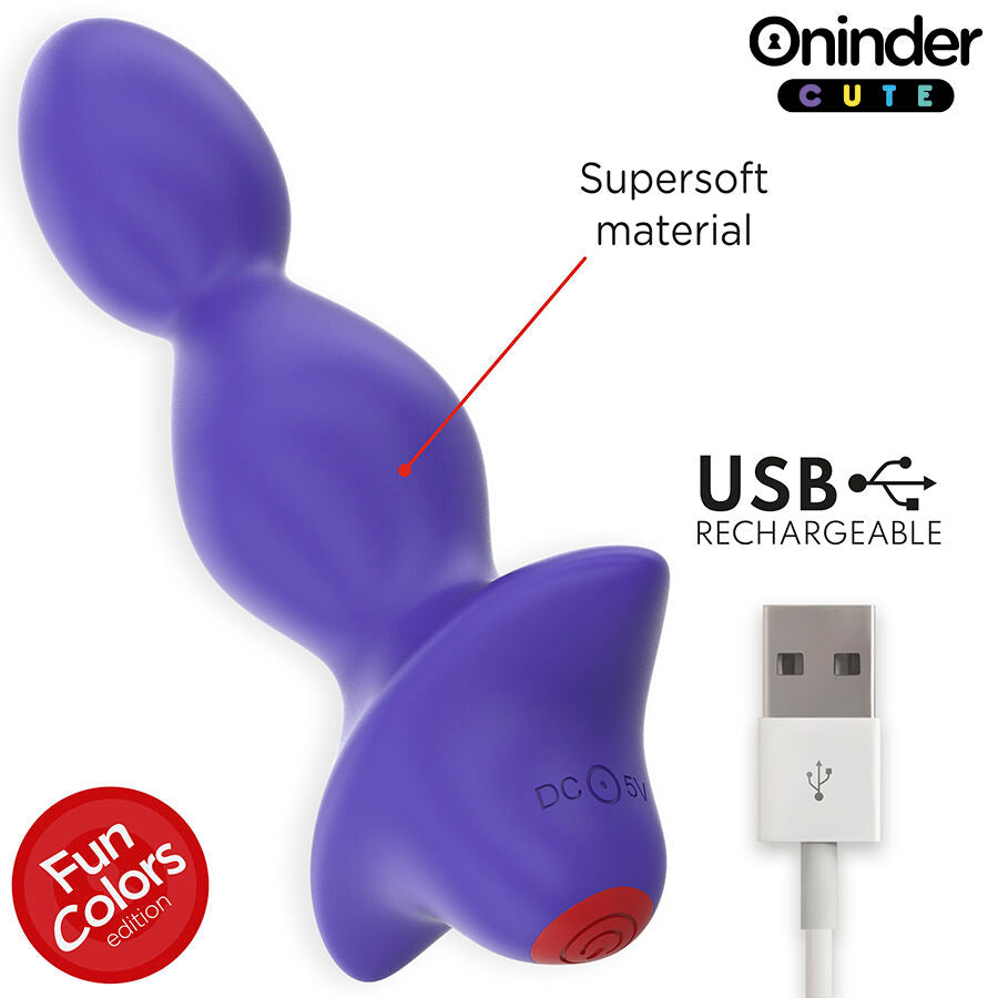 ONINDER CUTE - LOVE BUTT VIBRATOR PLUG ANAL DILATOR - GRATIS WERELDWIJDE APP
