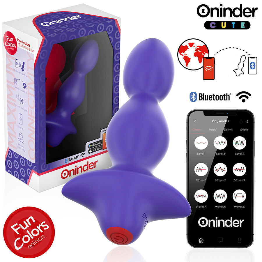 ONINDER CUTE - LOVE BUTT VIBRATOR PLUG ANAL DILATOR - GRATIS WERELDWIJDE APP