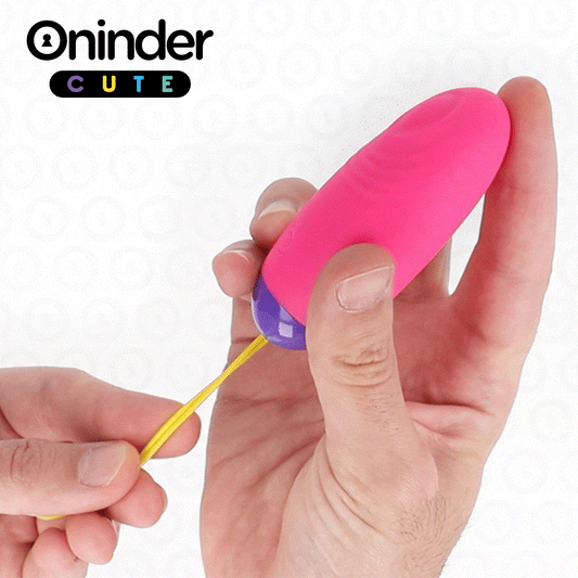 ONINDER CUTE - LIEFDESPLEZIER VIBRO-WAVE TAPPING SILICONEN EI - GRATIS WERELDWIJDE APP