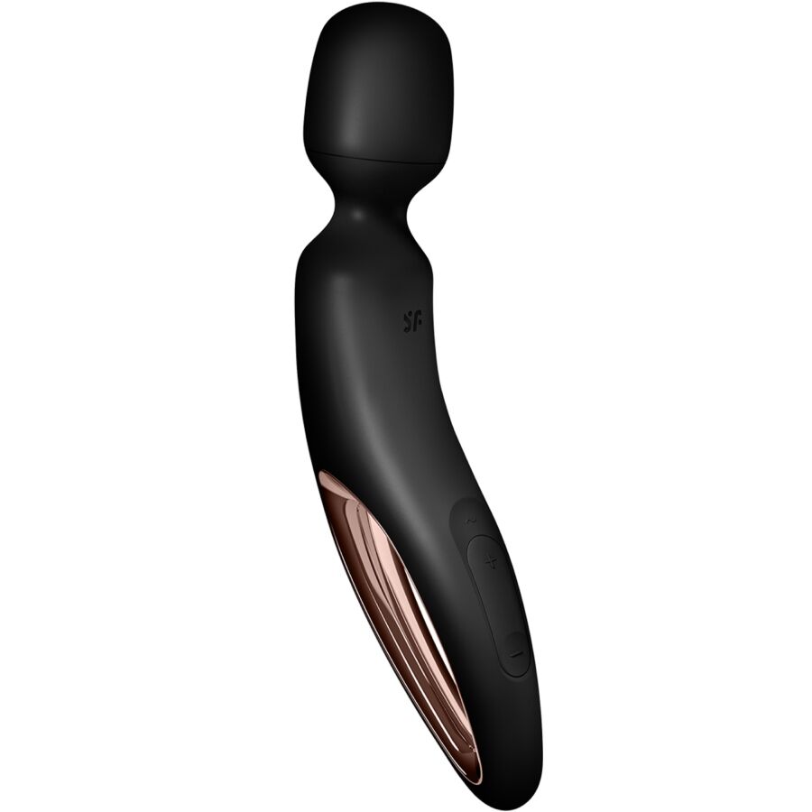 SATISFYER - WAND ERLAND ZWARTE VIBRERENDE MASSAGER