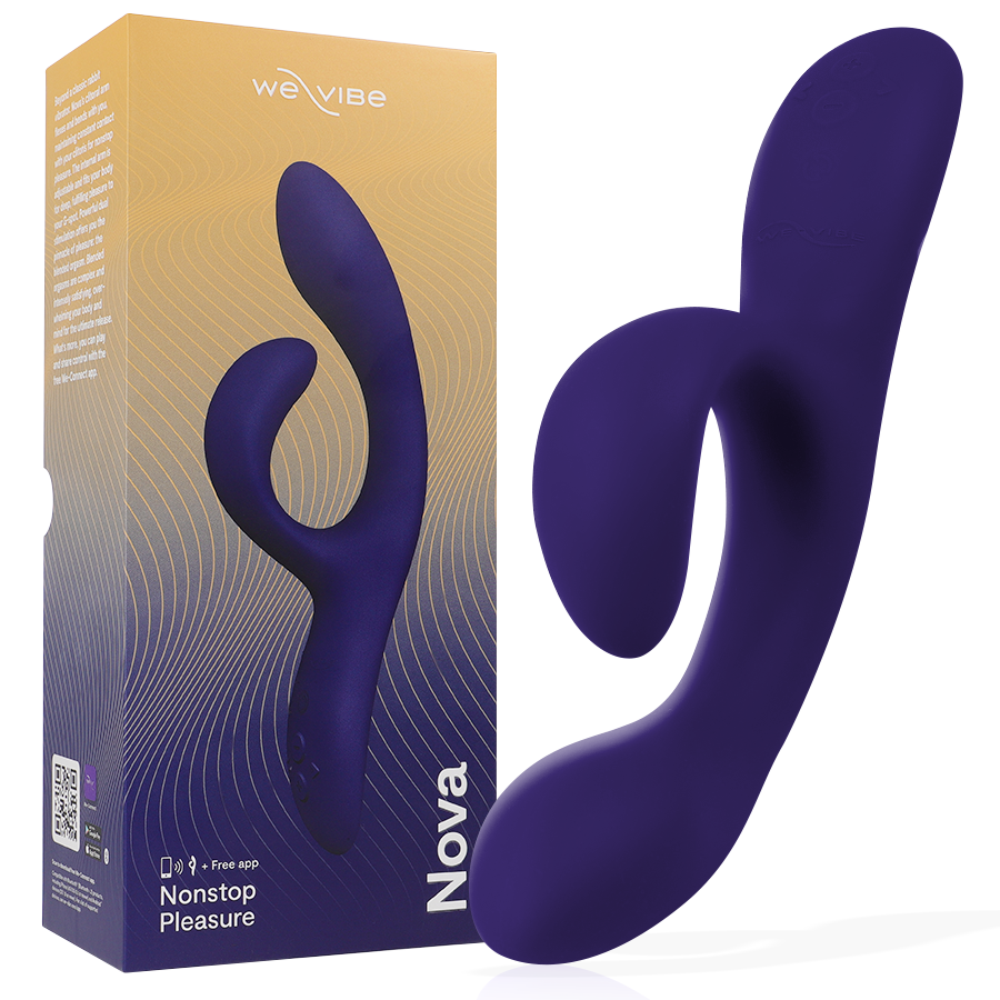 WE-VIBE - NOVA 3 KONIJNENVIBRATOR MIDDERNACHTBLAUW