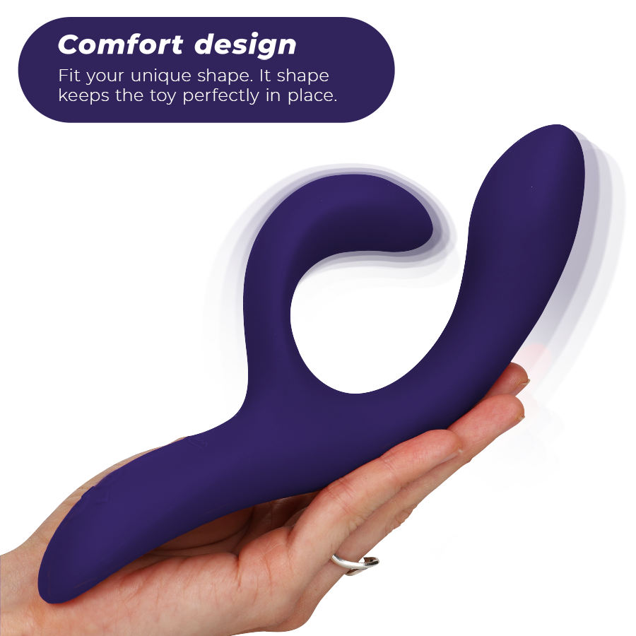 WE-VIBE - NOVA 3 KONIJNENVIBRATOR MIDDERNACHTBLAUW