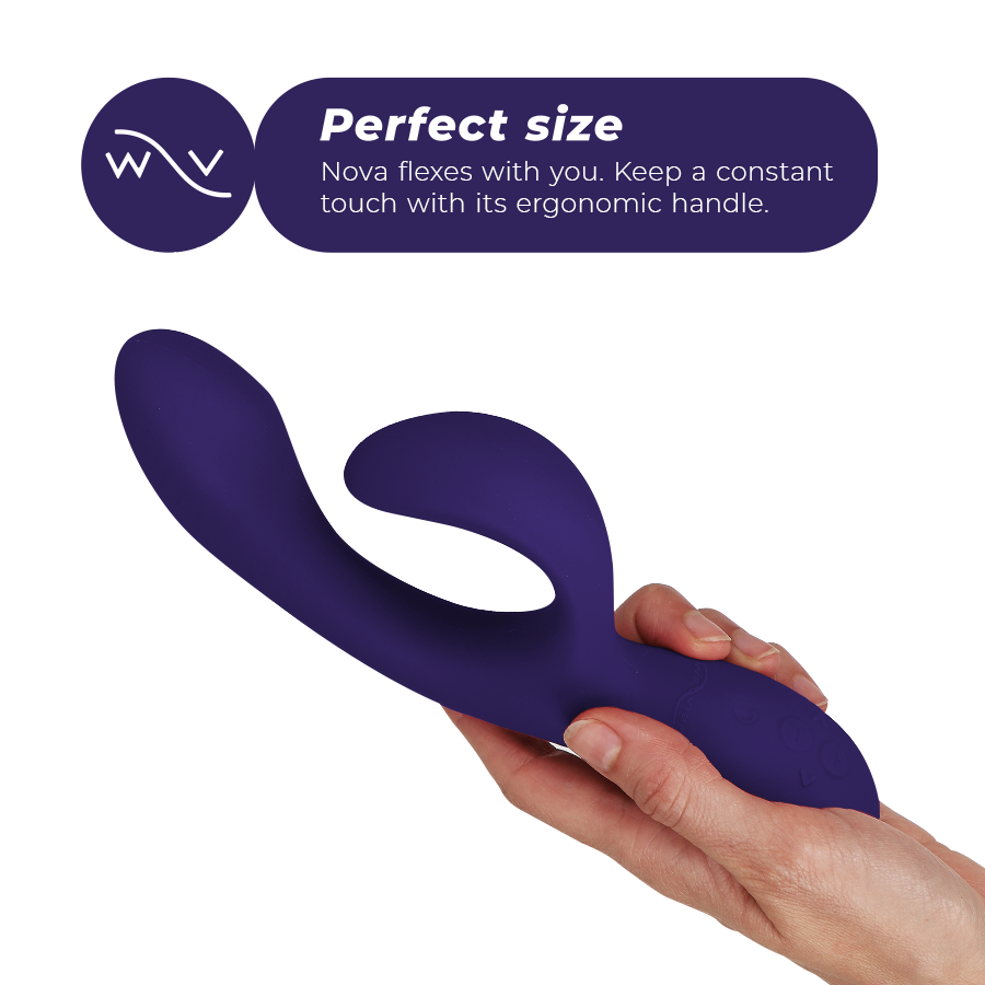 WE-VIBE - NOVA 3 KONIJNENVIBRATOR MIDDERNACHTBLAUW