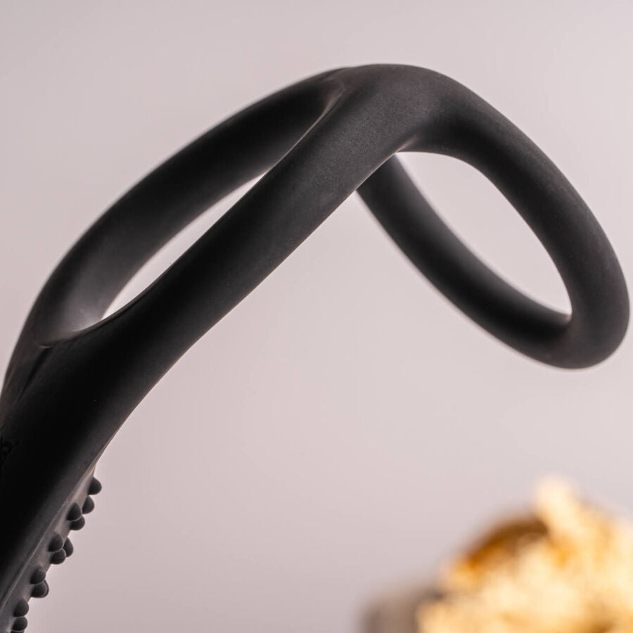 ROCKS-OFF-RO-ZEN RRO ANAALPLUG MET VIBRERENDE RING VOOR ZWARTE PENIS