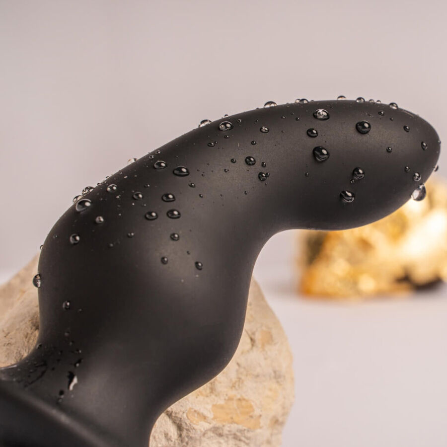 ROCKS-OFF-RO-ZEN RRO ANAALPLUG MET VIBRERENDE RING VOOR ZWARTE PENIS