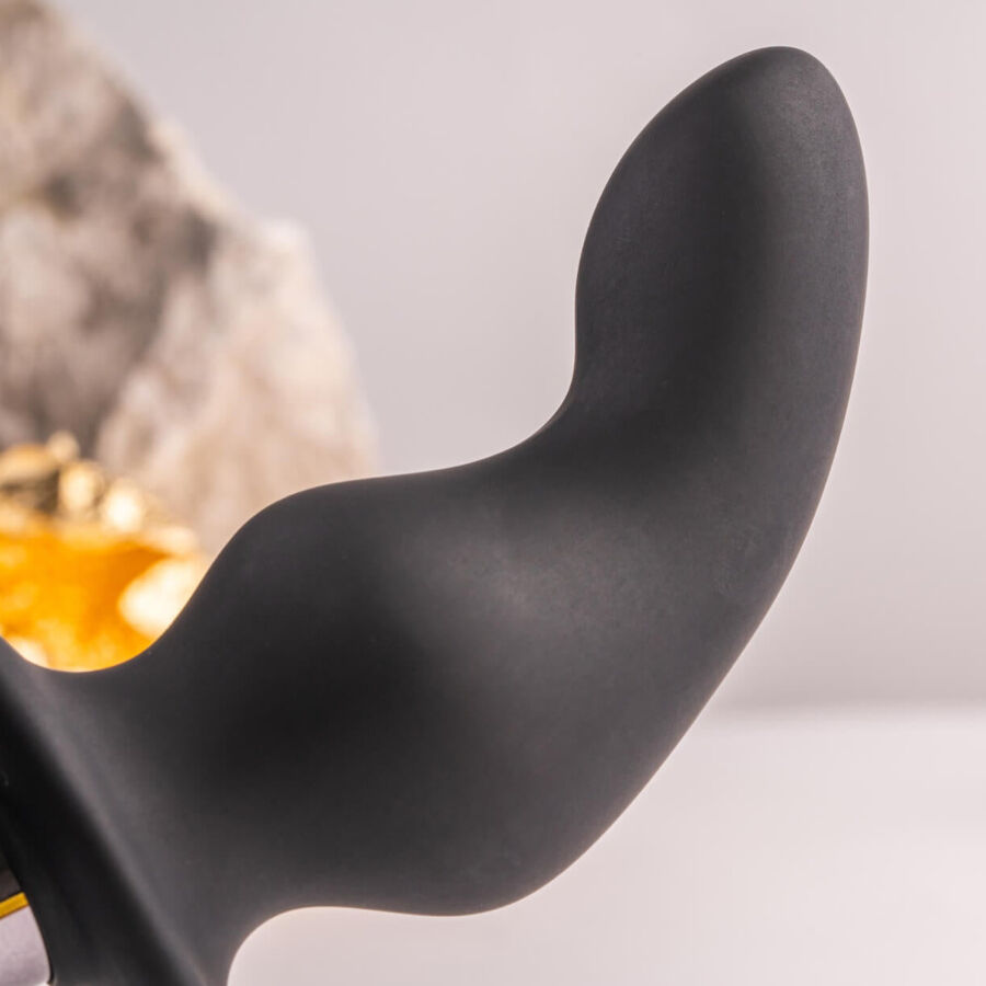 ROCKS-OFF-RO-ZEN RRO ANAALPLUG MET VIBRERENDE RING VOOR ZWARTE PENIS