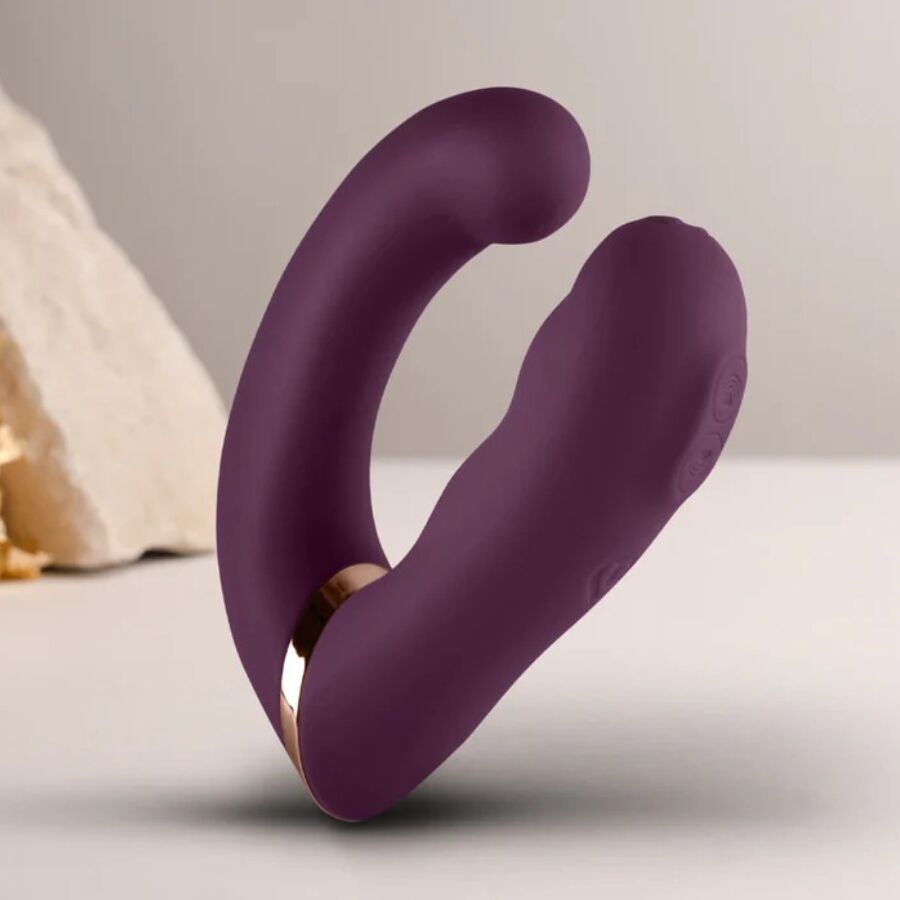 ROCKS-OFF - GEMINI DUAL VIBRATOR GY SPOT CLITORALE STIMULATOR PAARS