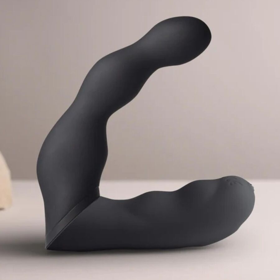 ROCKS-OFF - ZWARTE PROSTAAT- EN ANALE VIBRATORADAPTER