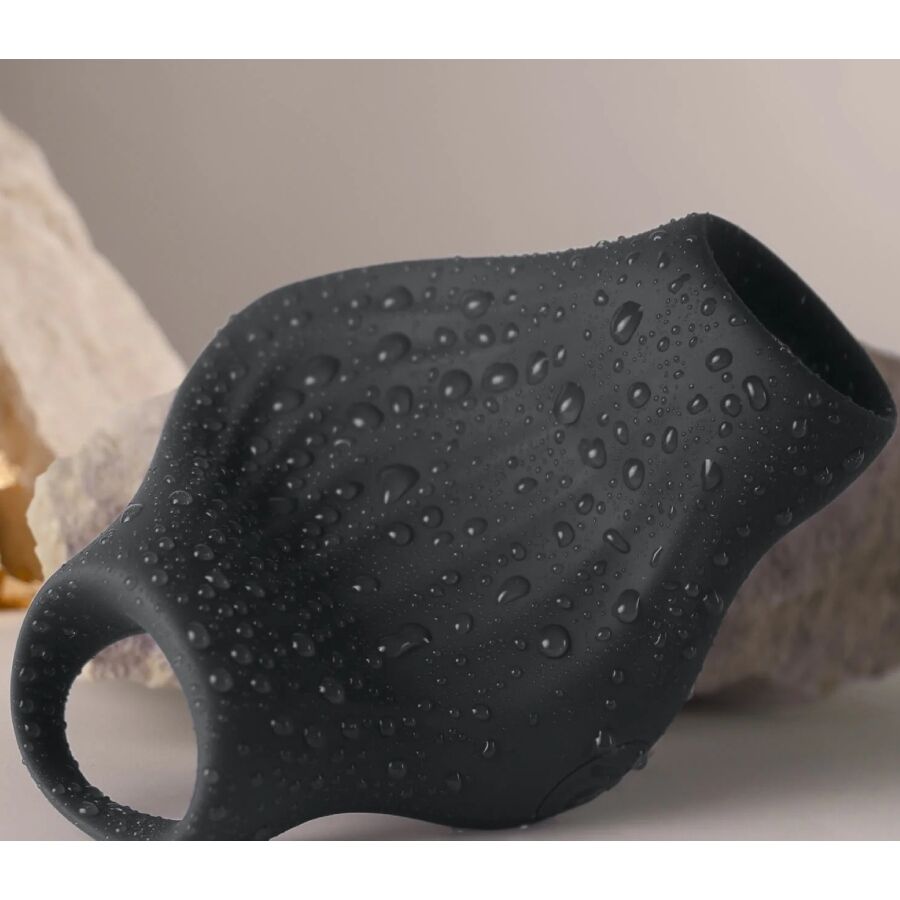 ROCKS-OFF - PALM ZWARTE FLEXIBELE VIBRATOR MASTURBATOR