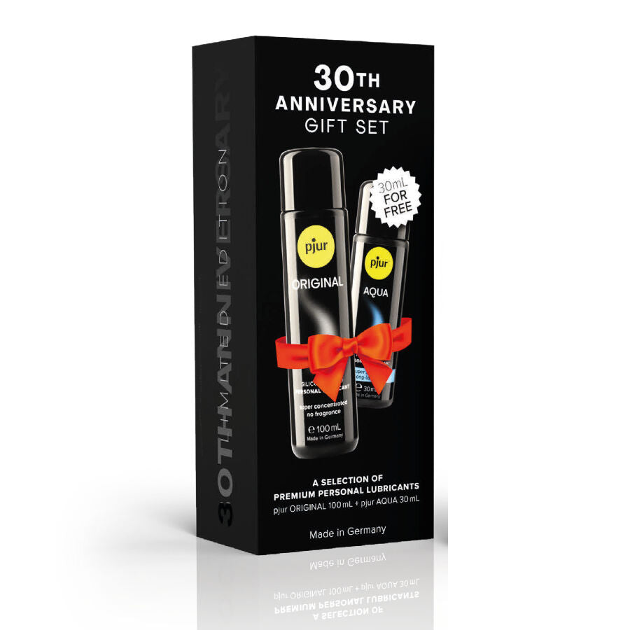 PJUR - SET 30-JARIG JUBILEUM PJUR ORIGINEEL 100 ML + PJUR AQUA 30 ML ALS CADEAU
