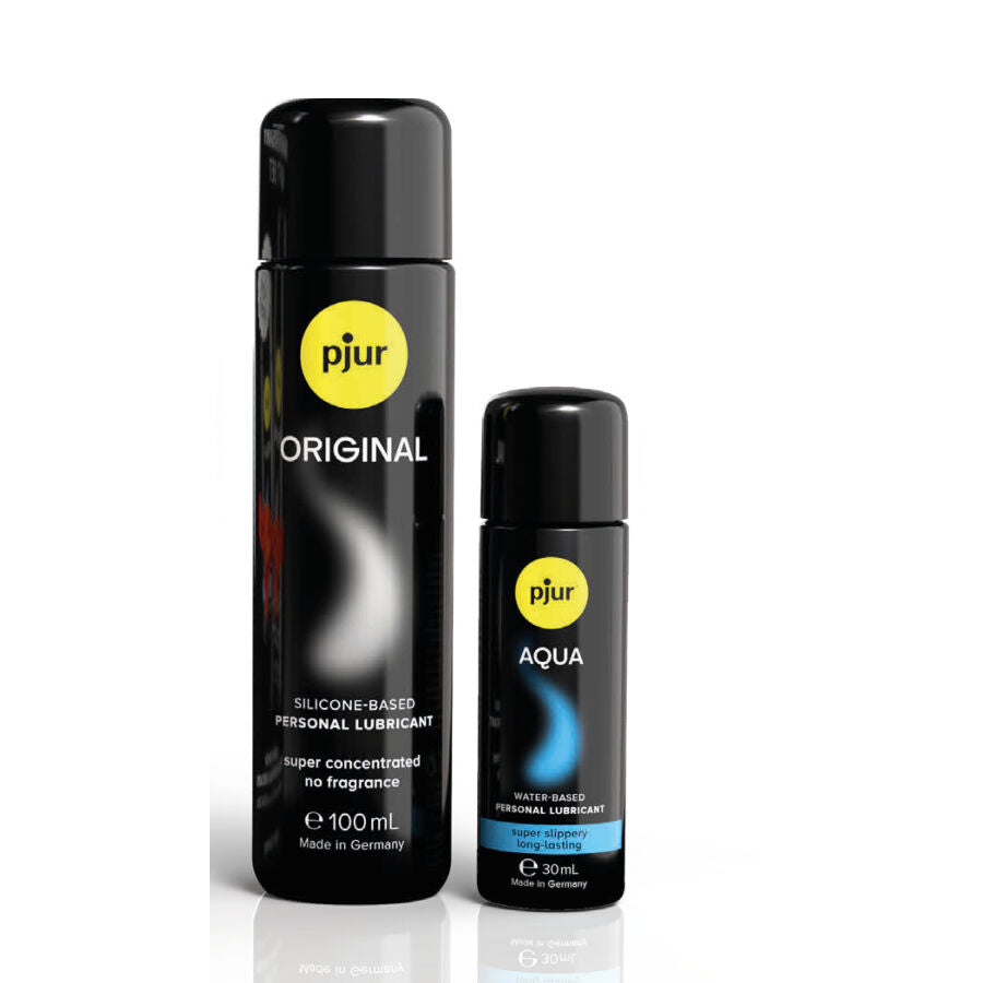 PJUR - SET 30-JARIG JUBILEUM PJUR ORIGINEEL 100 ML + PJUR AQUA 30 ML ALS CADEAU