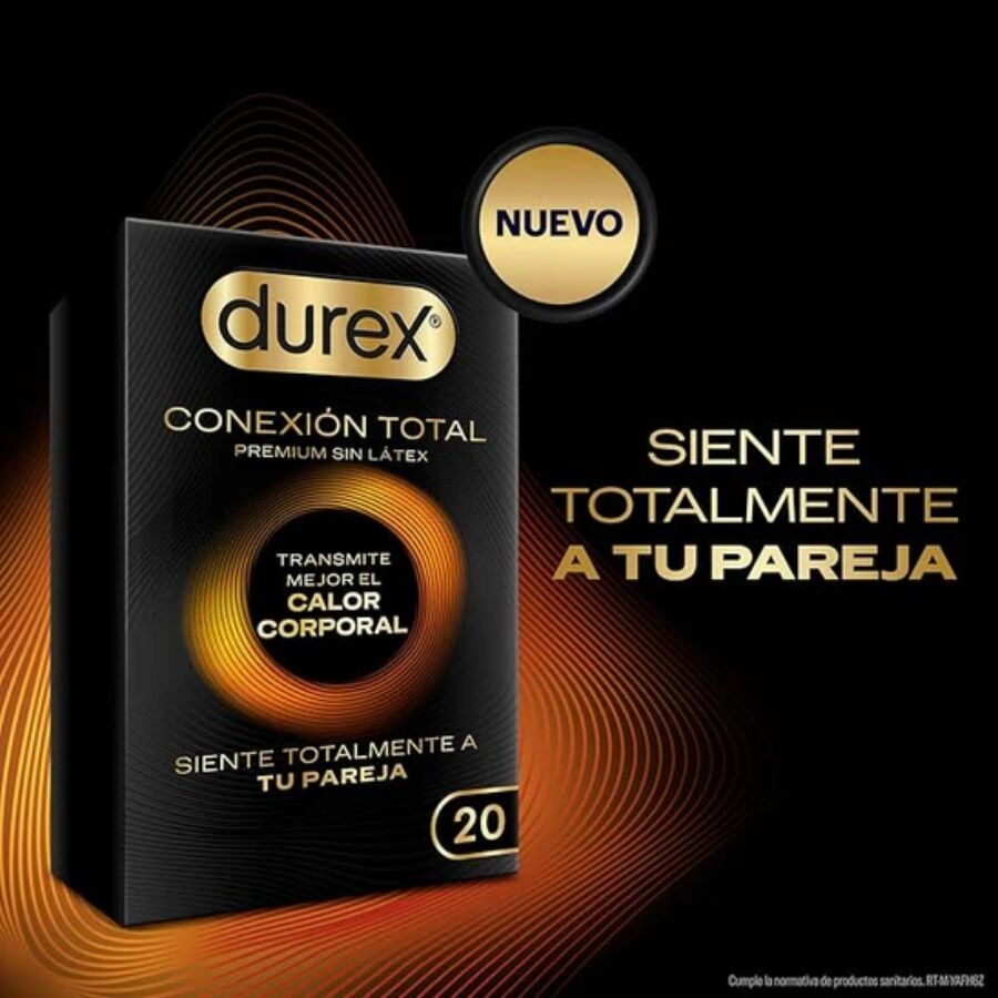 DUREX - TOTAL CONNECTION ULTRA DUN PLUS LATEXVRIJ 20 STUKS