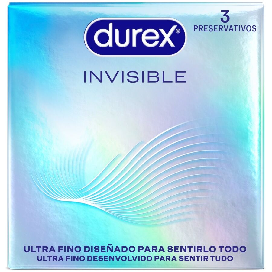 DUREX - ULTRA DUNNE ONZICHTBARE CONDOOMS 3 STUKS