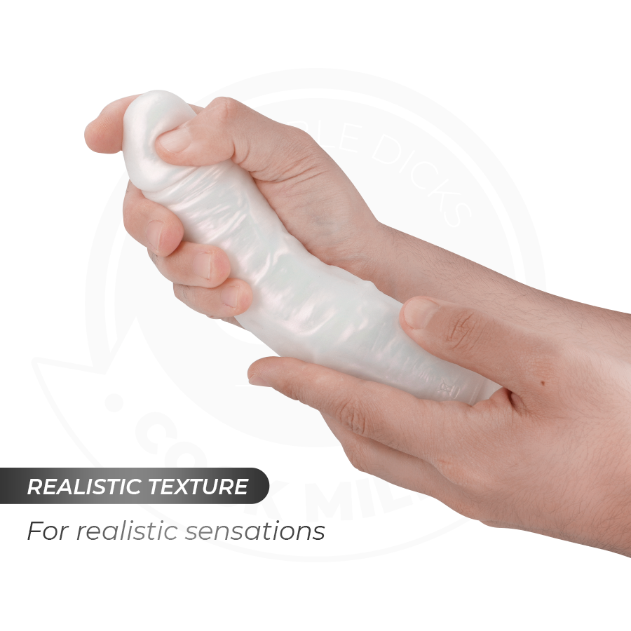 COCK MILLER - 20,5 CM SILICONEN DILDO, LICHTEN EN VIBRATIE MET AFSTANDSBEDIENING