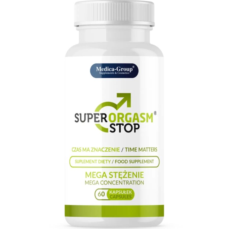 Super Orgasm Stop – Natuurlijke capsules voor ejaculatiecontrole en meer seksuele uithoudingsvermogen