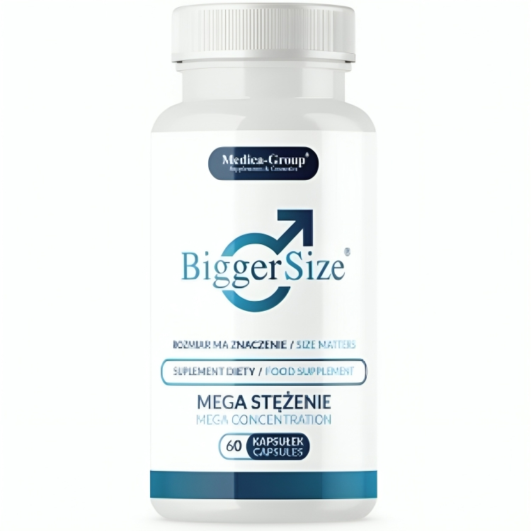 BiggerSize – Natuurlijk voedingssupplement ter bevordering van mannelijke vitaliteit en energie