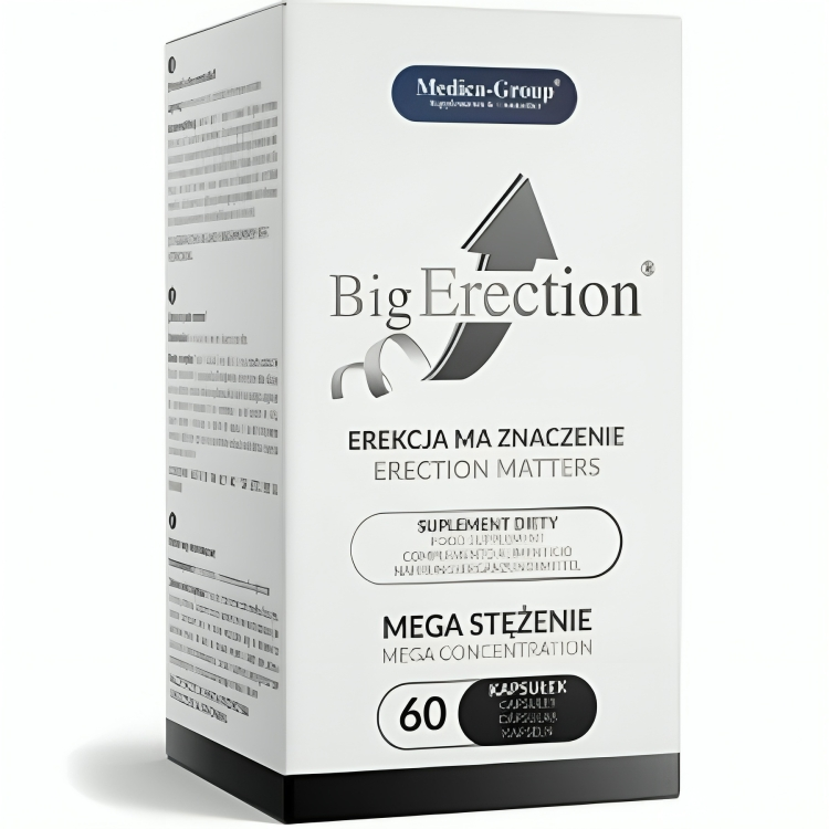 BigErection – Natuurlijk voedingssupplement voor mannelijke vitaliteit en intieme prestaties