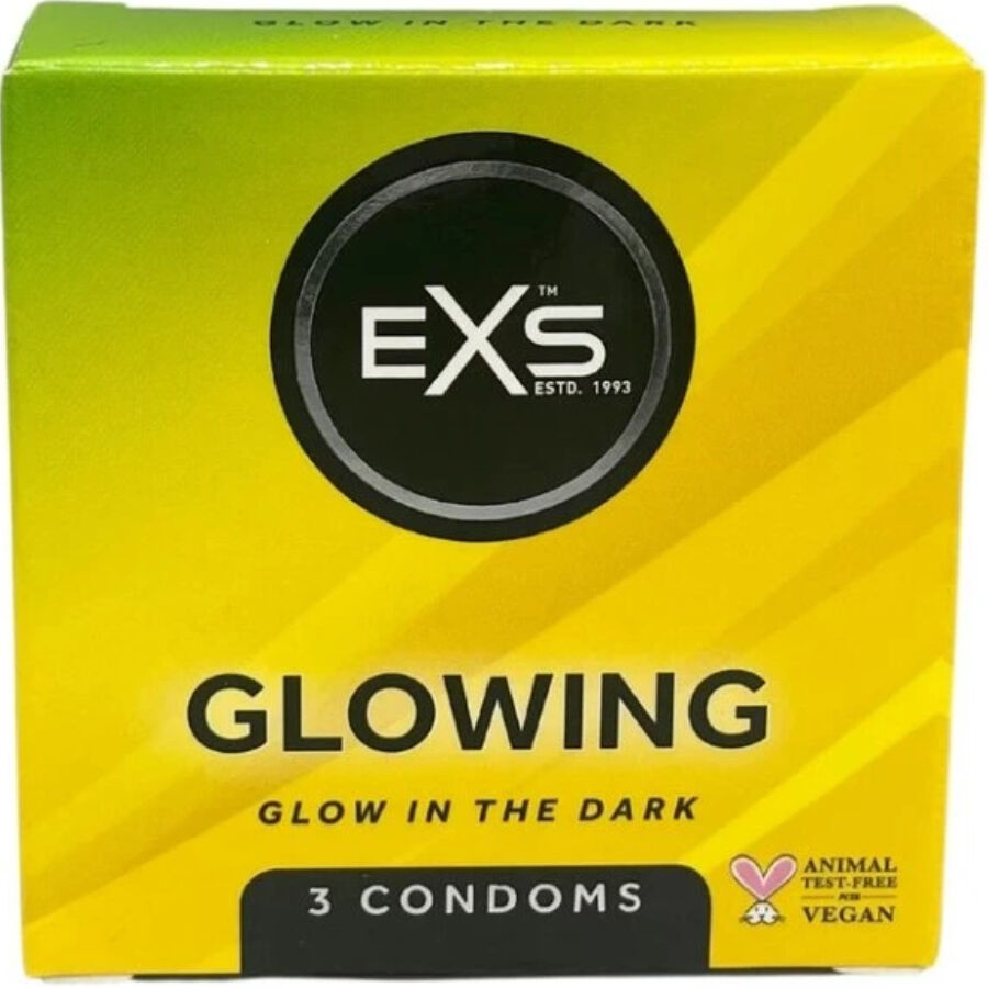 EXS CONDOOMS - GLOWN IN THE DARK