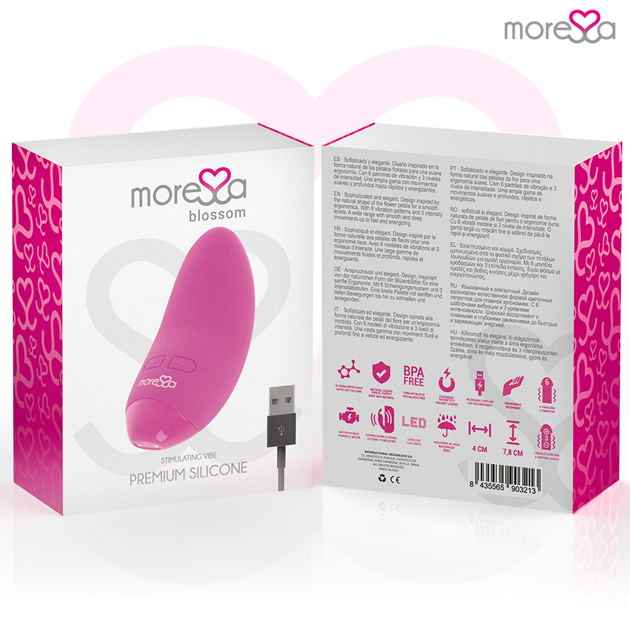 MORESSA - BLOSSOM PINK PERSOONLIJKE MASSAGER