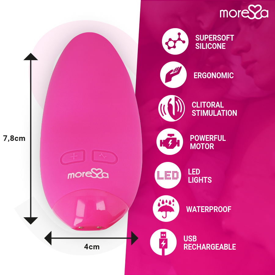 MORESSA - BLOSSOM PINK PERSOONLIJKE MASSAGER