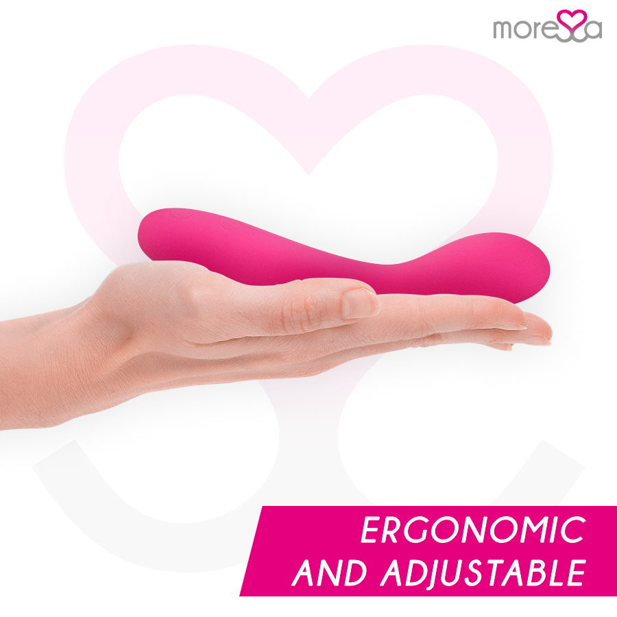 MORESSA - DRUSO GY POINT DUO MASSAGER PELVIC SERUM PREMIUM OPLAADBARE SILICONEN