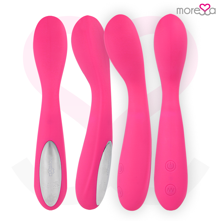 MORESSA - DRUSO GY POINT DUO MASSAGER PELVIC SERUM PREMIUM OPLAADBARE SILICONEN