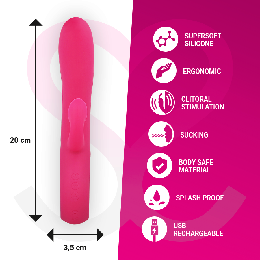 MORESSA - DUSTIN CLITORALE STIMULERENDE GOLVEN EN KRACHTIGE VIBRATIE PREMIUM OPLAADBARE SILICONEN