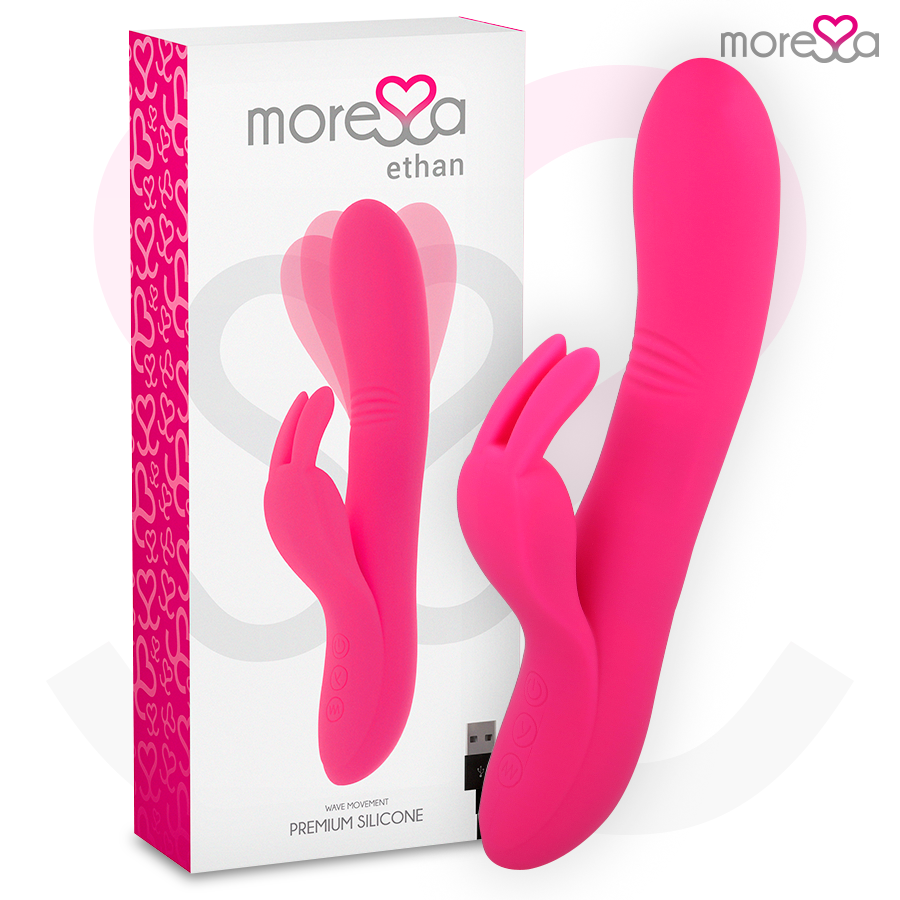 MORESSA - ETHAN WAVE EFFECT KRACHTIGER VIBRATIE PREMIUM SILICONEN OPLAADBAAR
