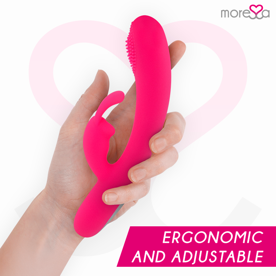 MORESSA - GINO TICKLING VAGINAL PREMIUM SILICONE OPLAADBAAR