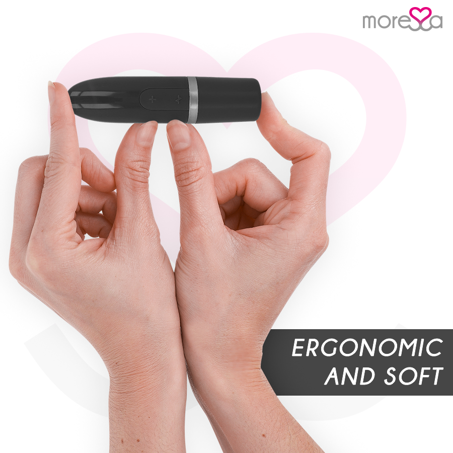 MORESSA - IVY TRAVEL LIP SIMULATOR MASSAGER ZWART