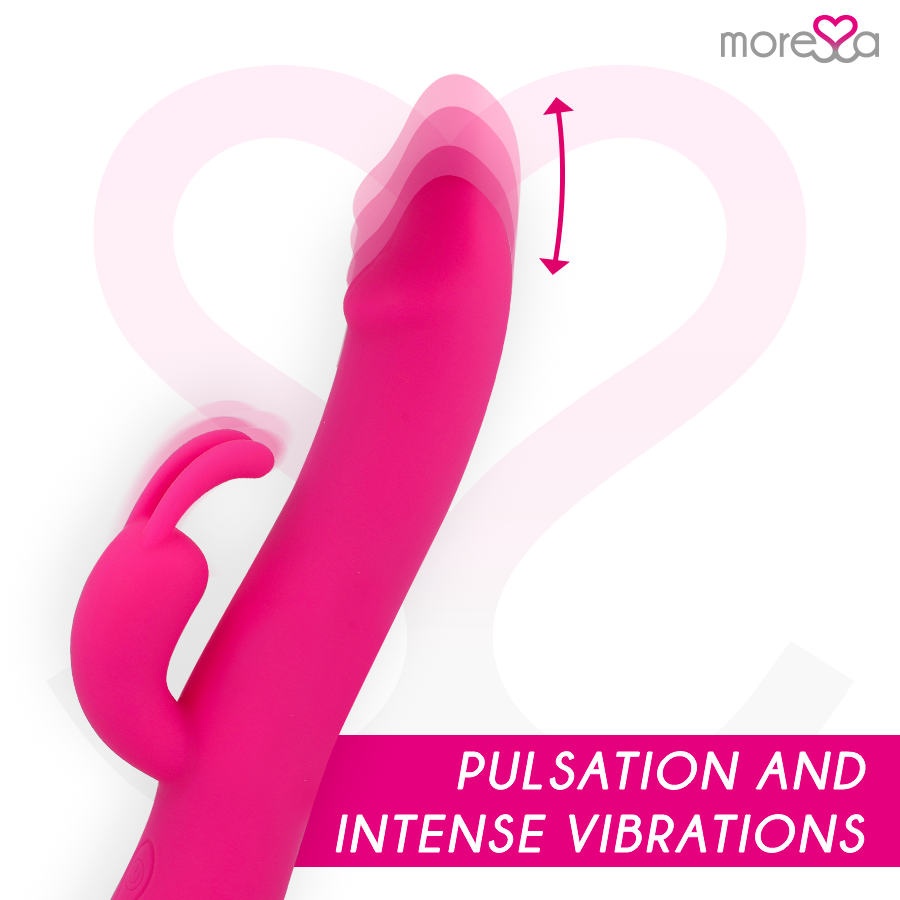 MORESSA - MOLLY UP&amp;DOWN BOOSTER EN KRACHTIGE VIBRATIE PREMIUM OPLAADBARE SILICONEN