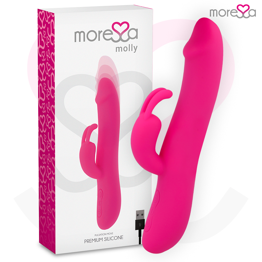 MORESSA - MOLLY UP&amp;DOWN BOOSTER EN KRACHTIGE VIBRATIE PREMIUM OPLAADBARE SILICONEN