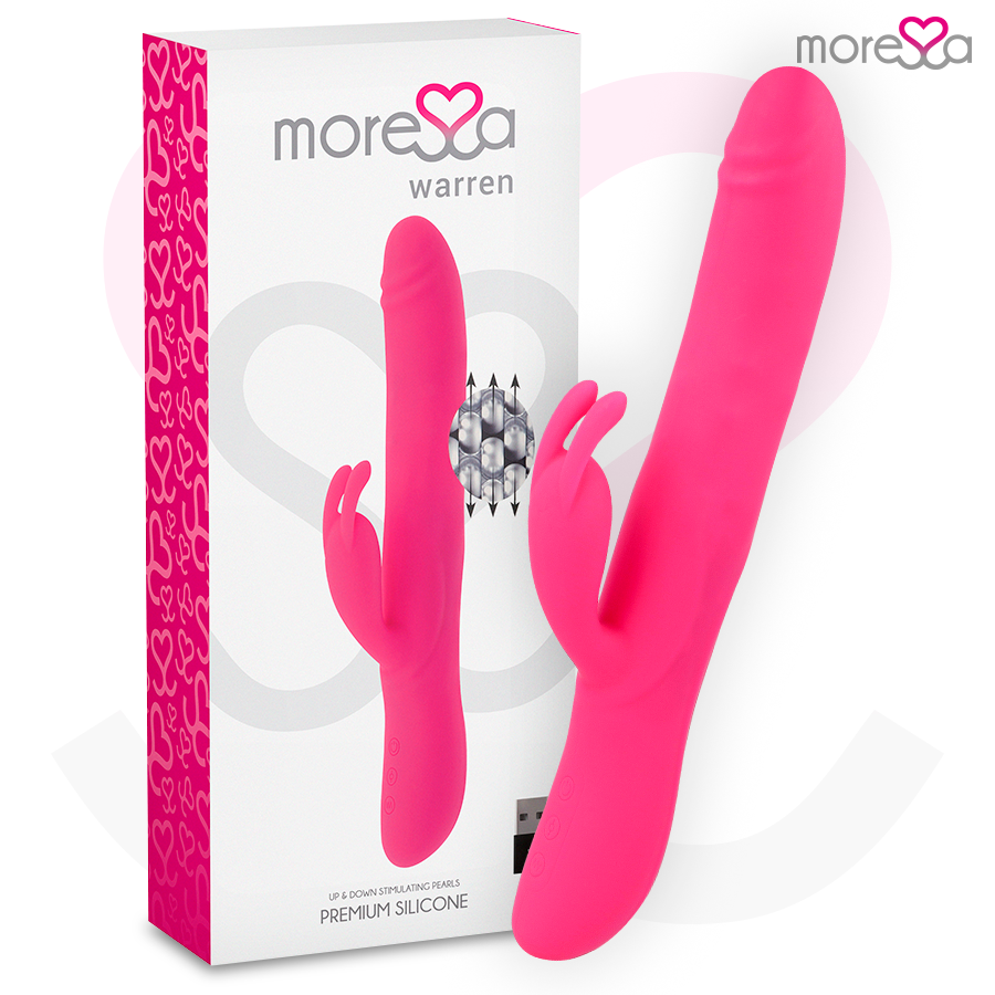 MORESSA - WARREN PREMIUM OPLAADBARE REVITALIZED OSCILLERENDE EN KRACHTIGE TRILLINGSDRIVER