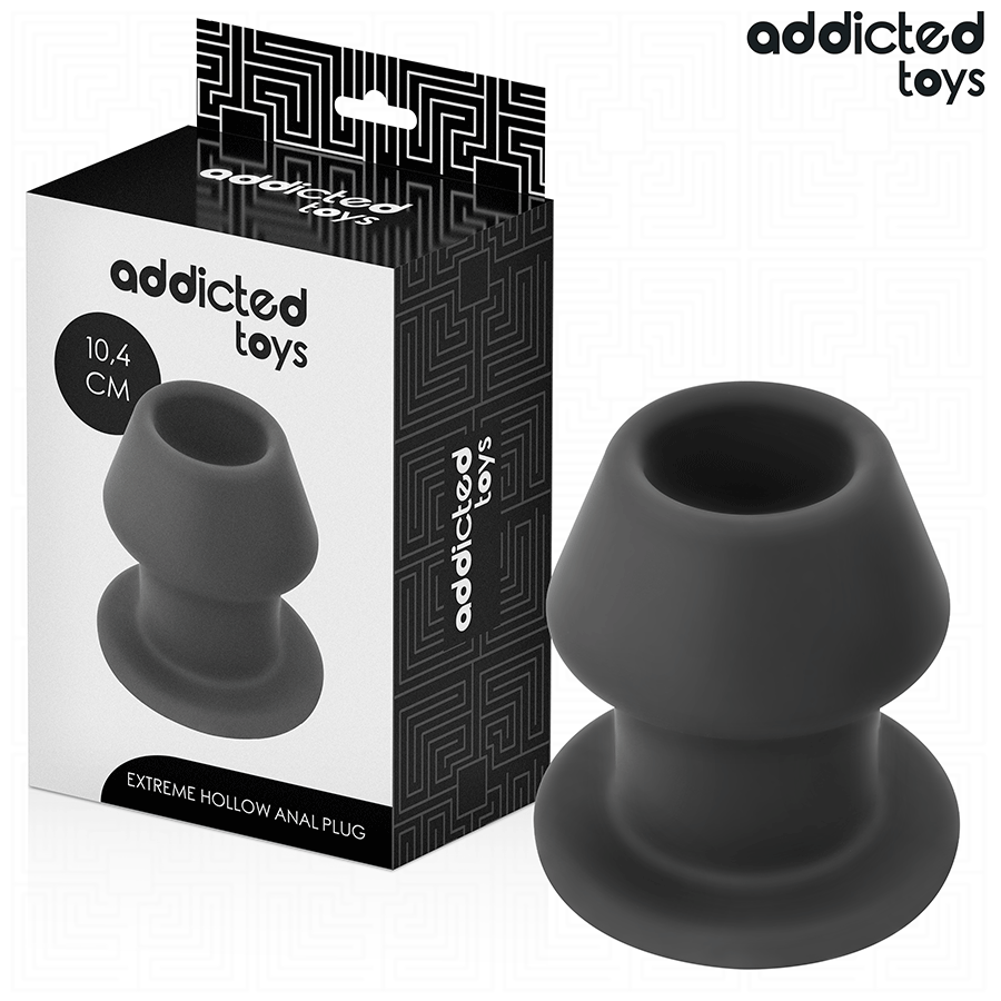 ADDICTED TOYS - EXTREME SILICONEN HOLLE ANAALPLUG MAAT L 10,4 CM