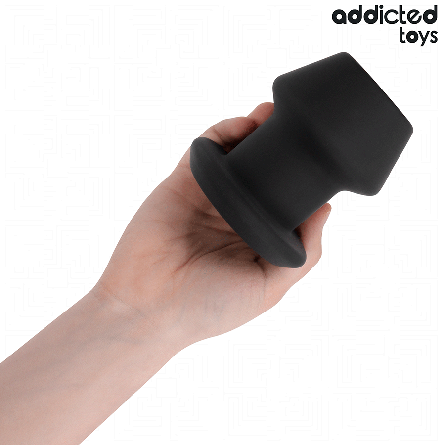 ADDICTED TOYS - EXTREME SILICONEN HOLLE ANAALPLUG MAAT L 10,4 CM