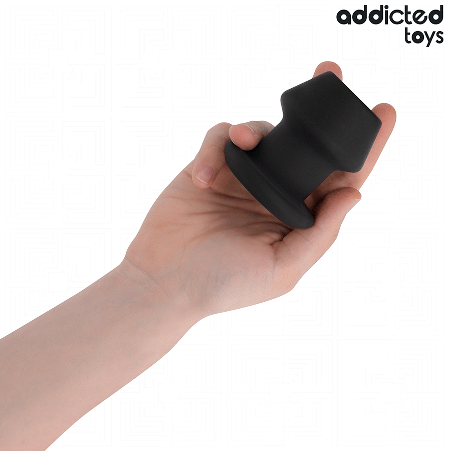 ADDICTED TOYS - EXTREME SILICONEN HOLLE ANAALPLUG MAAT S 7,5 CM