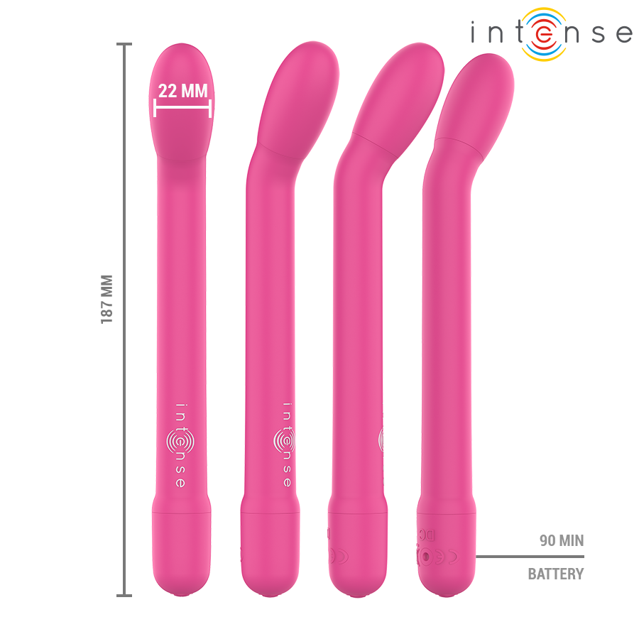 INTENSE - KARLIE OPLAADBARE ROZE G-SPOT STIMULATOR