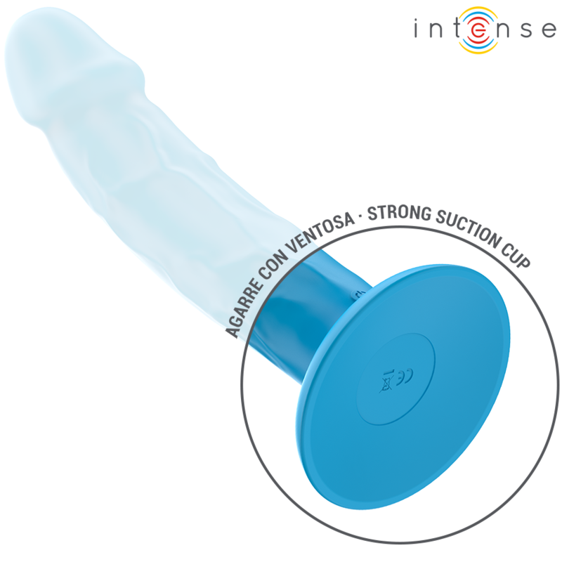 INTENSE - PHOEBE REALISTISCHE VIBRATOR 10 VIBRATIES BLAUWE AFSTANDSBEDIENING