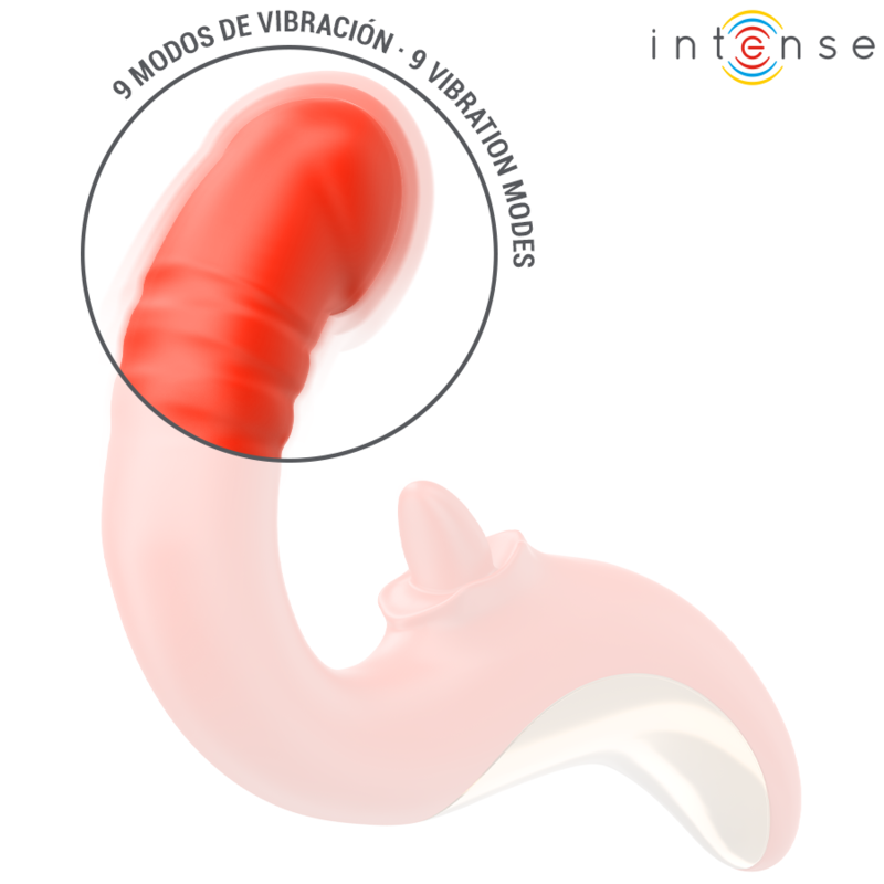 INTENSE - PAULINA U-VORMIGE VIBRATOR &amp; STIMULATOR ROOD