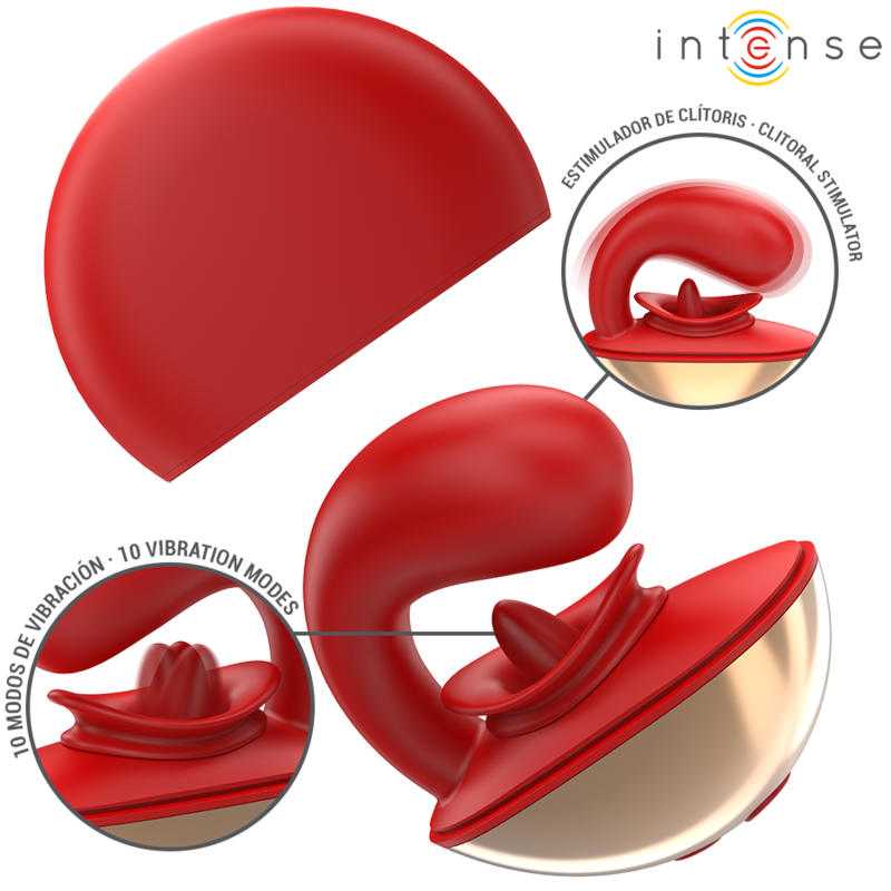 INTENSE - MARIAH U-VORMIGE VIBRATOR &amp; STIMULATOR 10 VIBRATIES ROOD