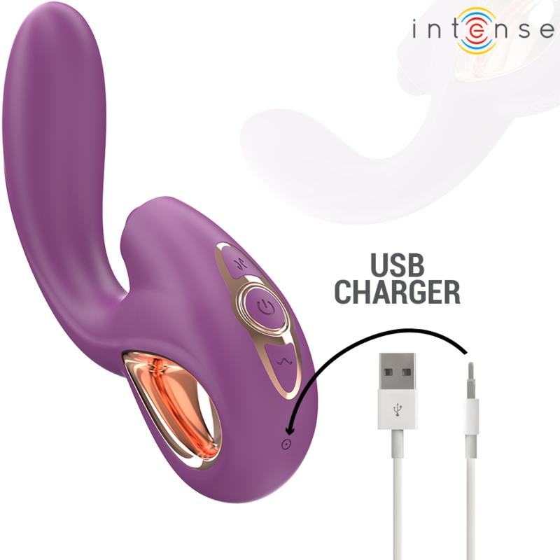 INTENSE - LALI MULTIFUNCTIONELE G-SPOT VIBRATOR STIMULATIE &amp; DUWEN &amp; VIBRATIE PAARS