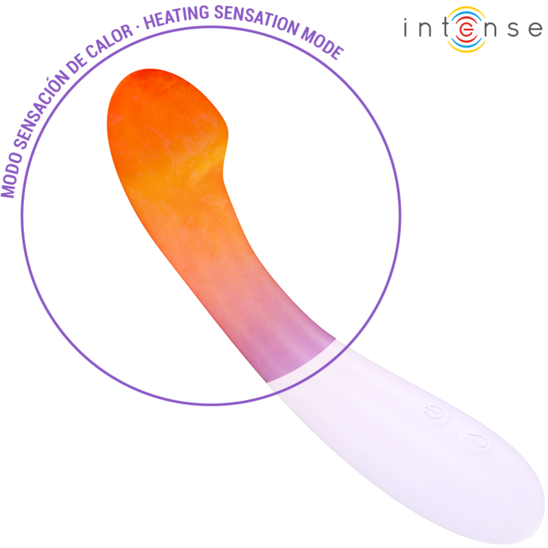 INTENSE - BECKY VIBRATOR 19 CM VERWARMD 7 VIBRATIES PAARS