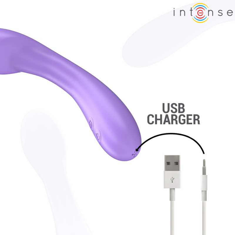 INTENSE - BECKY VIBRATOR 19 CM VERWARMD 7 VIBRATIES PAARS