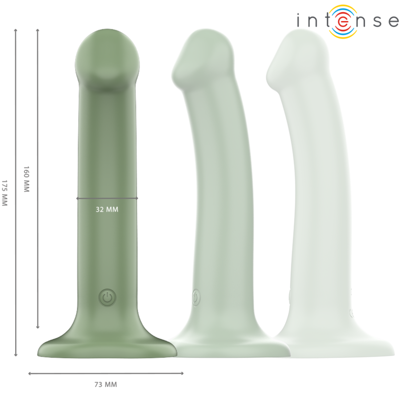 INTENSE - BECCA ZUIGNAP VIBRATOR 10 VIBRATIES GROENE AFSTANDSBEDIENING