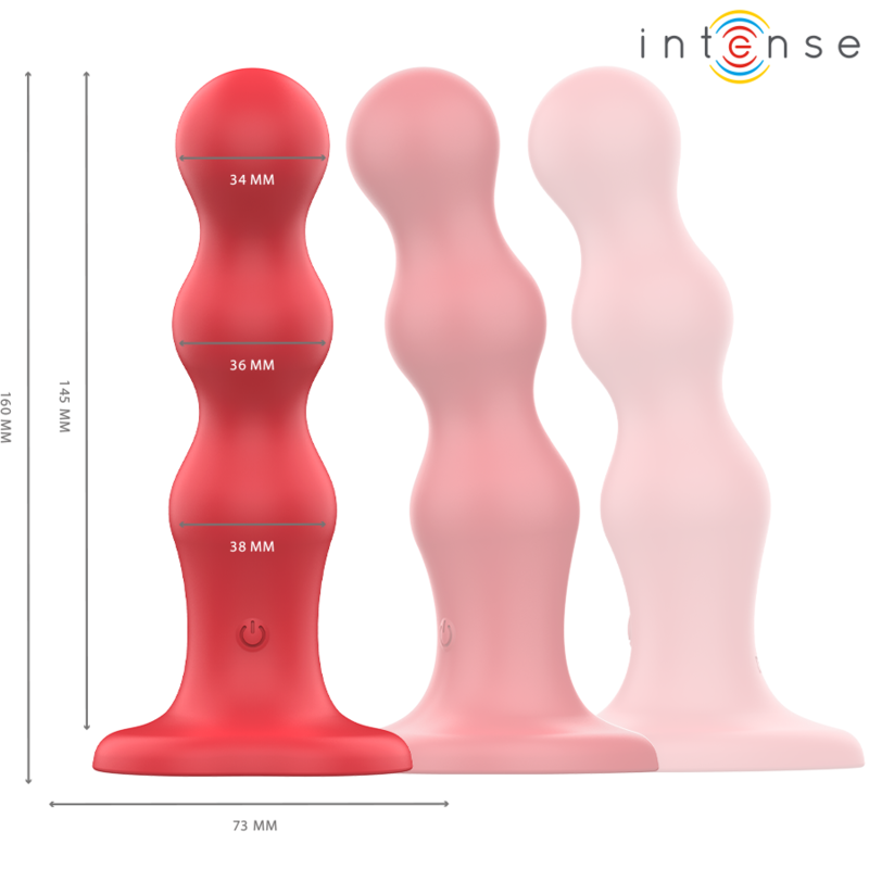 INTENSE - CODY ZUIGNAP VIBRATOR ROOD AFSTANDSBEDIENING