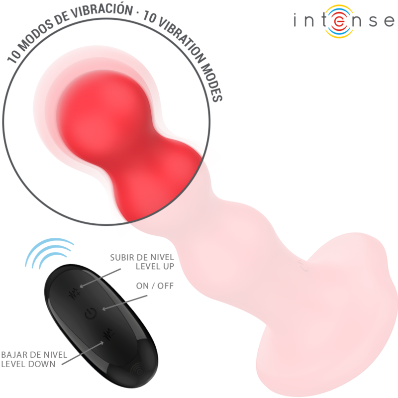 INTENSE - CODY ZUIGNAP VIBRATOR ROOD AFSTANDSBEDIENING